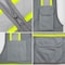 Dome75 Hi-Vis Safety Vest SM/MD Class Non-ANSI/Enhanced Visibility , Zipper 6 Pockets, 2 Mic Tab DV2183 - alternate 6