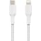 Belkin BOOSTCHARGE BRAIDED USB-C TO LIGHTNING CABLE 2M / 6.6FT, WHITE CAA004BT2MWH - alternate 8