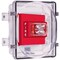 Safety Technology International Strobe Damage Stopper Cover, Polycarbonate, Surface Mount, 6 1/2 in W x 8 1/2 in H x 3 1/2 in D STI-1221B - alternate 1