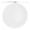 Smarty Had A Party White w/Silver Antique Floral Round Plastic Dinnerware Set, 120 Dinner Plates, 120 Salad Plates, 240PK 920WHSVP-CASE - alternate 10