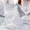 Martha Stewart 6 Piece 14.2 Ounce Clear Glass Hobnail Goblet Drinkware Set 120569.01 - alternate 6