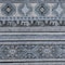 Homeroots 10' X 14' Blue Gray And Charcoal Tribal Washable Indoor Outdoor Area Rug 615403 - alternate 8