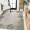Jonathan Y Isla Coastal Cottage Palm Frond Border Green/Cream 3 ft. x 5 ft. Indoor/Outdoor Area Rug TSN207B-3 - alternate 8