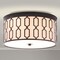 Jonathan Y Link 3-Light 16.75" Metal LED Flush Mount, Oil Rubbed Bronze JYL3508A - alternate 7