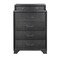 Homeroots Grey Chest With 6 Drawers 384058 - alternate 1
