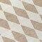 Homeroots 8' Taupe And Ivory Round Geometric Washable Indoor Outdoor Area Rug 577123 - alternate 8