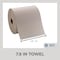 Georgia-Pacific Pacific Blue Basic Hardwound Paper Towels, Continuous Roll, 7 7/8 in W, 800 ft, Brown, PK6 26301 - alternate 13