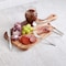 Hic Kitchen Maison du Fromage Round Bamboo Charcuterie Serving Board 43914 - alternate 3
