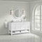 James Martin Vanities Breckenridge 60 in. Single Vanity, Bright White, w/ 3 CM Ethereal Noctis Quartz Top 330-V60S-BW-3ENC - alternate 5