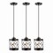 Jonathan Y Marelle 6.5" 1-Light Farmhouse Industrial Iron Filigree Caged Jar LED Pendant, Oil Rubbed Bronz, 3PK JYL7909B-SET3 - alternate 11
