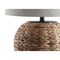Jonathan Y Alaro 24.5" 1-Light Farmhouse Coastal Water Hyacinth Basket LED Table Lamp, Natural JYL6501A - alternate 10