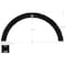 Icon Single Axle Fender Skirt FS2362 for Fleetwood - Black 12362 - alternate 2