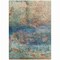 Homeroots 3' X 5' Teal Blue Orange And Beige Abstract Washable Indoor Outdoor Area Rug 631455 - alternate 6