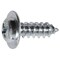 Auveco Phillips Flat Top Washer Head Tapping Screw #8 x 1/2in - Zinc, 100PK 24019 - alternate 1