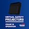 Visual Workplace Safety Line, Indoor, Laser Blue, 3" W, 66-3134-80-634 66-3134-80-634 - alternate 9