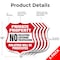 Signmission Private Property Shield Sign No Soliciti, 12 inch X 12 inch, Aluminum Metal Sign, 5PK SHI-A-5Pack-12-452 - alternate 6