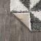 Jonathan Y Alcudia Geometric Shag Beige/Dark Gray 8 ft. x 10 ft. Area Rug SHG100A-8 - alternate 6