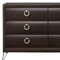 Homeroots 63" Merlot Solid and Manufactured Wood Six Drawer Double Dresser 490480 - alternate 4