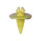 Auveco Toyota/Lexus Retainer with Sealer, Yellow Nylon, 25PK 21846 - alternate 1
