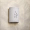 Luxury Lighting Asavva 10.5 in Tall Kokopelli Ceramic Outdoor Wall Light, Paintable Textured White Bisque, 2PK (2) 410-89-WTX-ud-7-17 - alternate 2