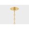 Hudson Valley Lighting Highclere 12.75 in. Pendant in Aged Brass/Soft French Blue by Mark D. Sikes MDS2404-AGB/FBL - alternate 6