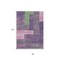 Homeroots 8' X 10' Purple Green And Pink Geometric Washable Indoor Outdoor Area Rug 612445 - alternate 9