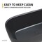 Anzzi Piete Series 32in W x 68in D x 25in H Black Freestanding Bathtub MN6732BKS - alternate 10