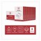 Tru Red Copy Paper, 92 Bright, 20 lb Bond Weight, 8.5 x 11, 4000PK TR59702/4045 - alternate 7