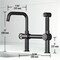 Vigo Cass Single Handle Bridge Kitchen Faucet with Side Sprayer VG02050MB - alternate 6