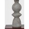 Troy Lighting Cyrah 1 Light Table Lamp, Patina Brass and Ceramic Lunar Grey, 20 In x 28.5 In PTL2529-PBR/CLG - alternate 6