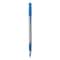 Bic Round Stic Grip Xtra Comfort Ballpoint Pen, Stick, Medium 1 mm, Blue Ink, Gray/Blue Barrel, 144PK GSMG144E-BLU - alternate 5