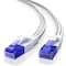 Maximm Cat6 Flat Braided Ethernet Cable 6ft, 2PK, White, 2PK C6F-6FT-2PKWHBRD - alternate 7