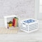 Sterilite Storage Crate, 3 qt, Polypropylene, White, 15-5/8 in L, 13-3/4 in W, 10-5/4 in H 16940806 - alternate 3