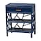 Bali & Pari Daina Natural Rattan Nightstand, Blue 259-14198-ZORO - alternate 1