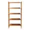 Baxton Studio Lucera Bobbin Display Shelf, Oak Brown 271-14759-ZORO - alternate 7