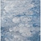 Homeroots 3' X 5' Denim Blue And Sky Blue Abstract Washable Indoor Outdoor Area Rug 582158 - alternate 7