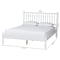 Baxton Studio Callison Spindle Platform Bed, White, Full 271-14734-ZORO - alternate 8