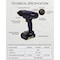 Durofix 20V Cordless Industrial Assembly Tool, Auto Shut-Off, Wireless Comm, 1-6Nm, 1/4in Hex Drive RV2048-WR6-PM - alternate 6