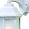 Homeroots XL White Frosted Glass Swing Arm Wall Light 399220 - alternate 5