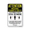 Signmission PSA Preschool Students And Guests Practice Social Distancing 14inX10in Rigid Plastic, P-1014-25388 OS-NS-P-1014-25388 - alternate 1