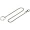 Lucky Line 18in Pocket Chain/Trigger Snap, Nickel-Plated Steel 1/Car 40101 - alternate 2