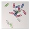 Officemate Paper Clips, #2, Vinyl Coated, Assorted Translucent Colors, 600PK 97211 - alternate 4