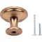 Designperfect 1-1/4 Diameter Round Cabinet Knob, Champagne Bronze/Gold DPA-R11KCBZ - alternate 4