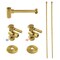 Kingston Brass Plumbing Sink Trim Kit with Bottle Trap, Brushed Brass CC53307DLLKB40 - alternate 1