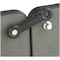 Safco Rectangle Ganging Device For Nesting Tables, 4-1/4 W, 0.4" L, 0-3/8" H, Black 2060BL - alternate 1
