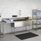 Koolmore 102 in. Three Compartment Sink Bowl Size 18x24x14 Stainless-Steel 18 Gauge with Two Drainboards KM-SC182414-24B3 - alternate 8