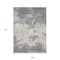 Homeroots 9' X 12' Gray And Beige Abstract Washable Indoor Outdoor Area Rug 599500 - alternate 9