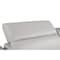 Homeroots 80" Light Gray Top Grain Leather Reclining Metal USB Sofa 720381 - alternate 8