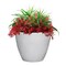 L&G 13 in. H X 16 in. D Polyresin Yuma Planter White PVI7916TWI - alternate 2