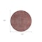 Homeroots 8' Orange And Copper Round Southwestern Washable Indoor Outdoor Area Rug 587076 - alternate 4